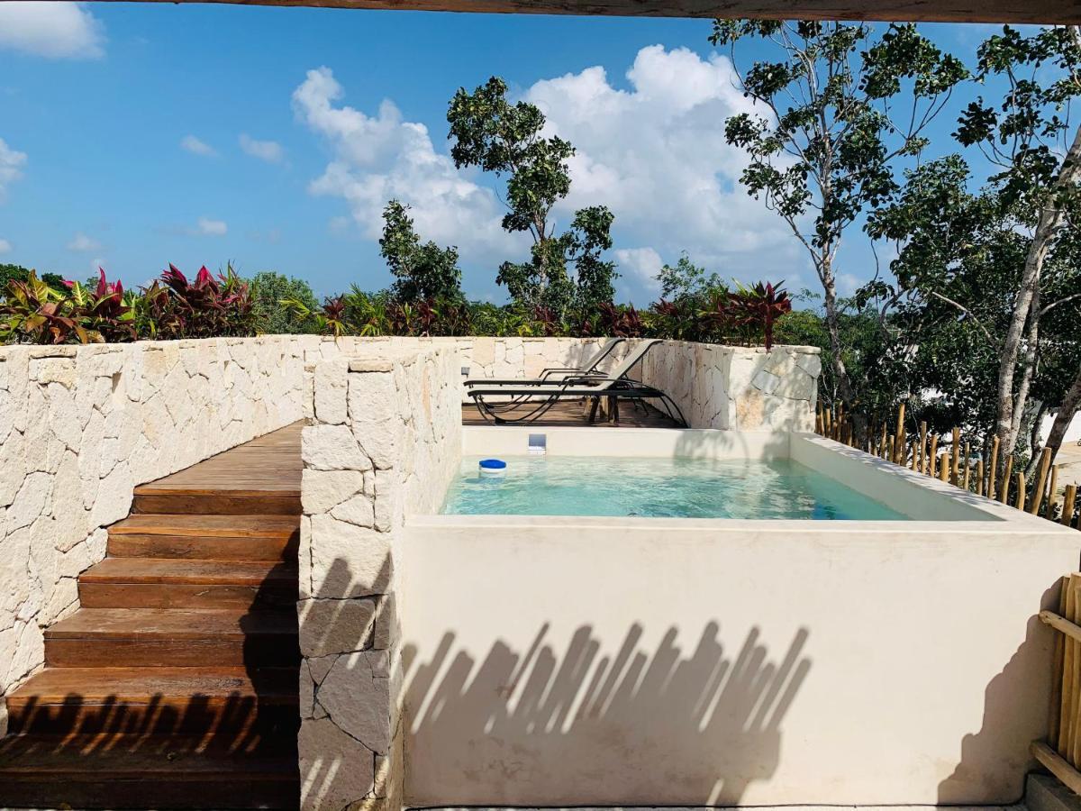 Vida Jungle Boho Apart 9 With Special Fee To Access Hotel Bardo Tulum Extérieur photo