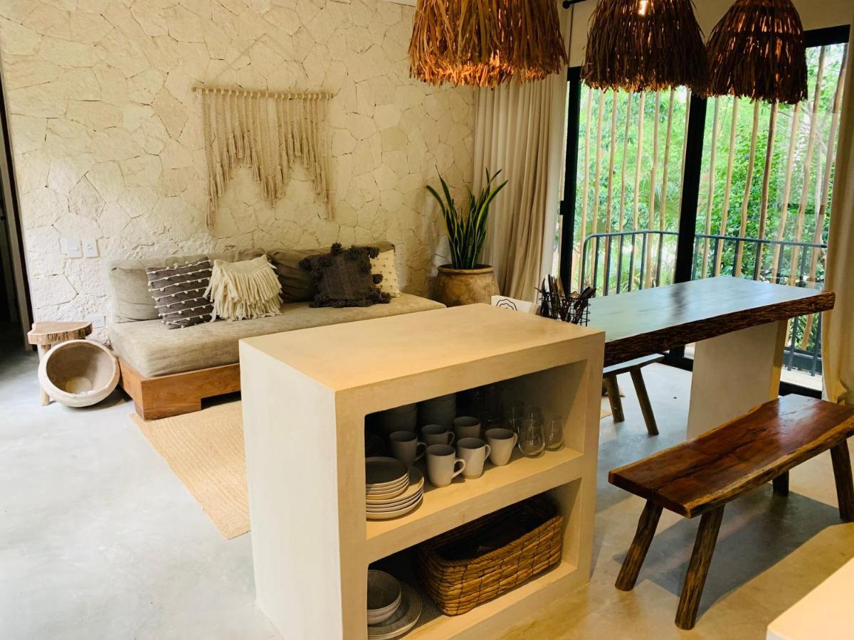 Vida Jungle Boho Apart 9 With Special Fee To Access Hotel Bardo Tulum Extérieur photo