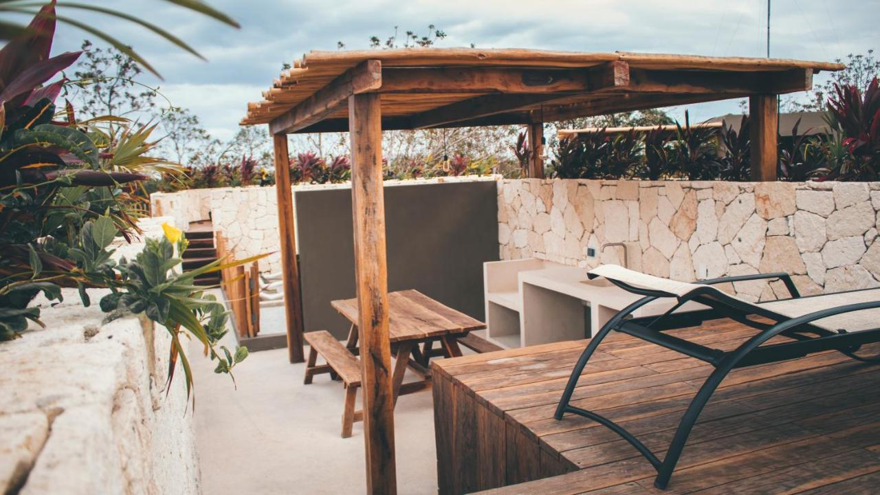 Vida Jungle Boho Apart 9 With Special Fee To Access Hotel Bardo Tulum Extérieur photo