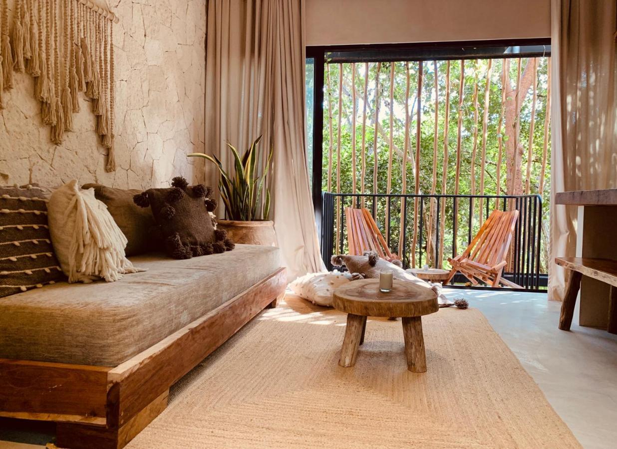 Vida Jungle Boho Apart 9 With Special Fee To Access Hotel Bardo Tulum Extérieur photo