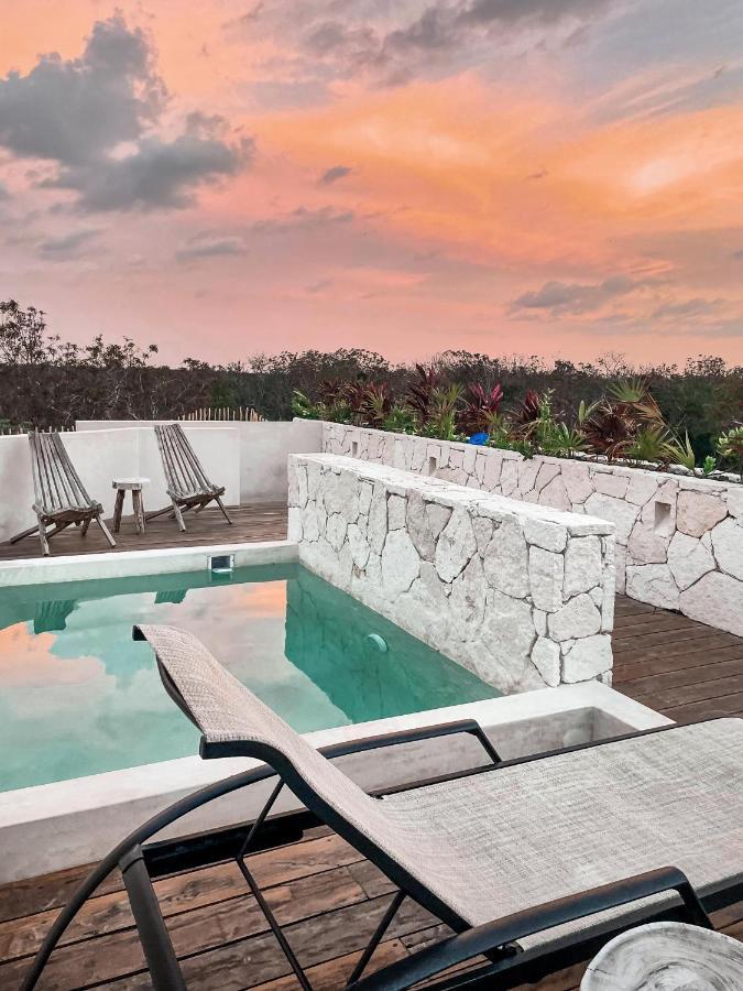 Vida Jungle Boho Apart 9 With Special Fee To Access Hotel Bardo Tulum Extérieur photo
