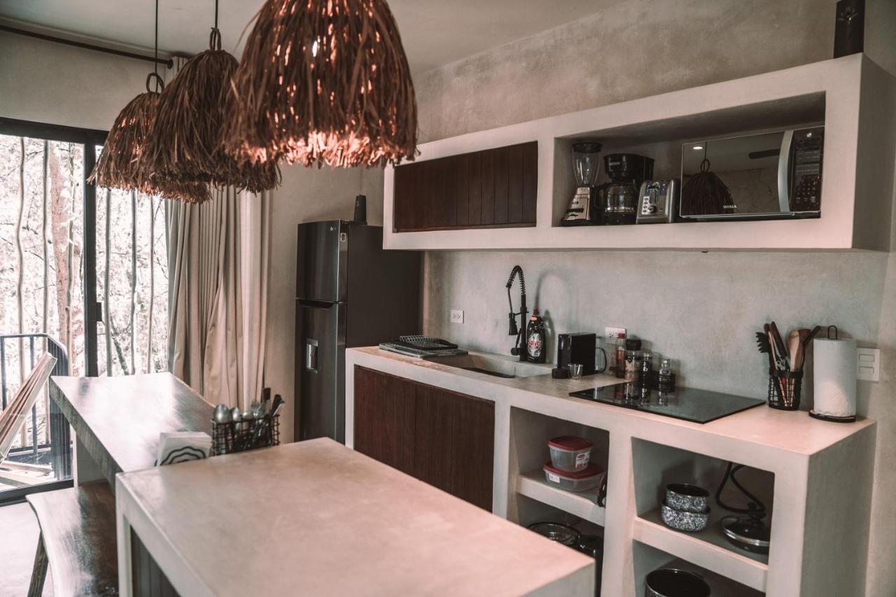 Vida Jungle Boho Apart 9 With Special Fee To Access Hotel Bardo Tulum Extérieur photo